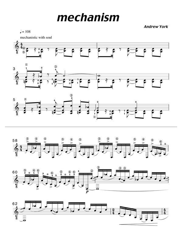 Mechanism Sample