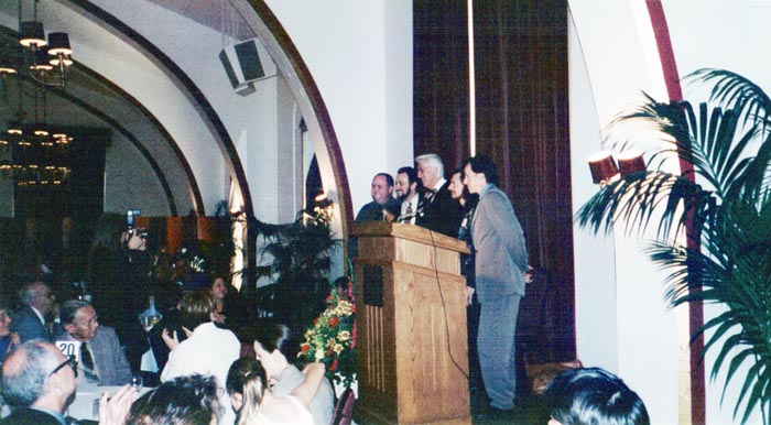 LAGQ-John Dearman, Bill Kanengiser, Scott Tennant and Andrew York, Alumni of the Year Award, USC