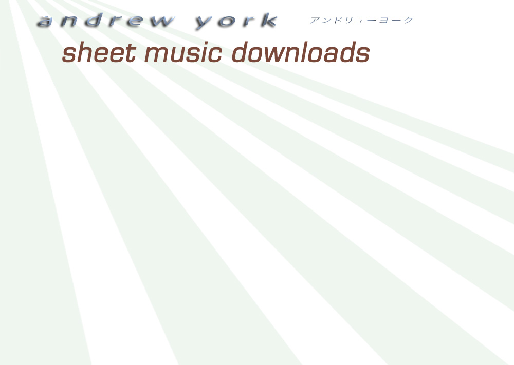 andrew york home free sheet music