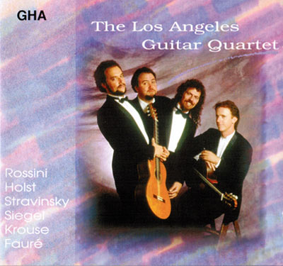 LAGQ-John Dearman, Bill Kanengiser, Scott Tennant and Andrew York, GHA CD